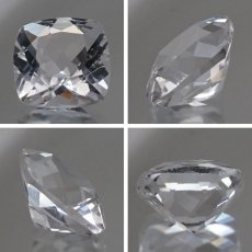 画像2: 【 国産天然石 】 長野県産 水晶 ルース 2.6ct スクエアカット 【 一点もの 】 天然石 パワーストーン カラーストーン (2)