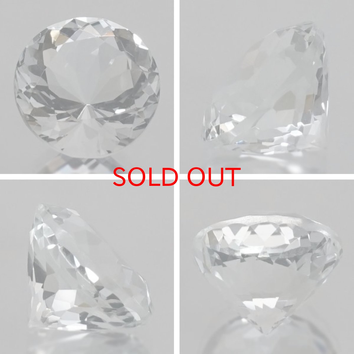 画像2: 【 国産天然石 】 大分県産 フローライト ルース 4.3ct ラウンドカット 蛍石 【 一点もの 】 天然石 パワーストーン カラーストーン (2)