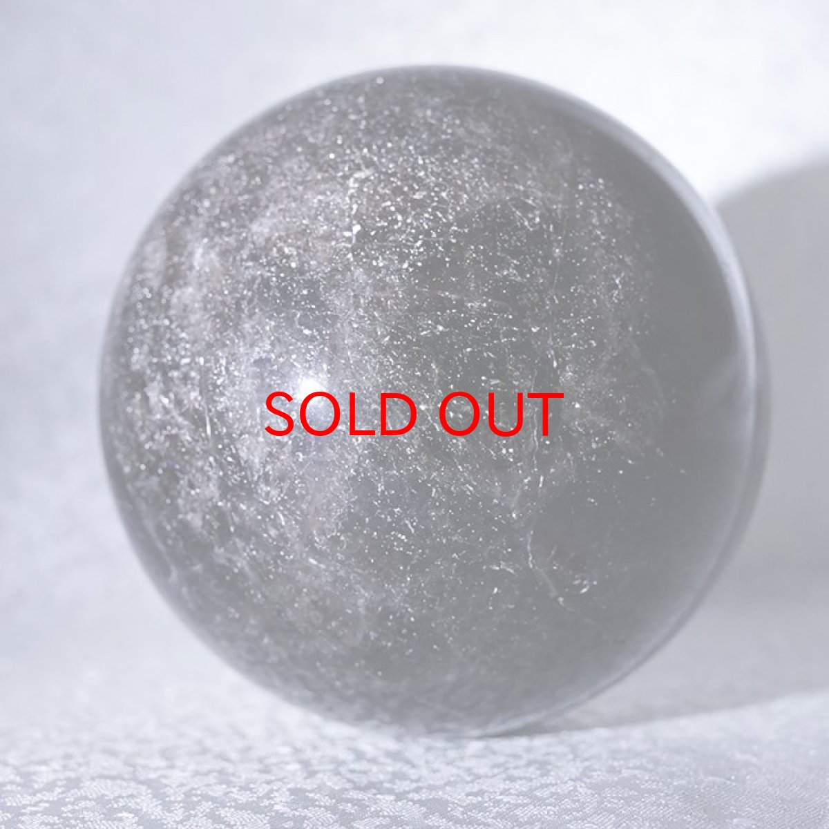 画像4: 【 一点物 】 【 日本の石 】 黒平水晶 丸玉 58mm 270g 山梨県産 黒水晶 Kurobera Quartz お守り 浄化 国産水晶 天然石 パワーストーン 日本銘石 カラーストーン (4)