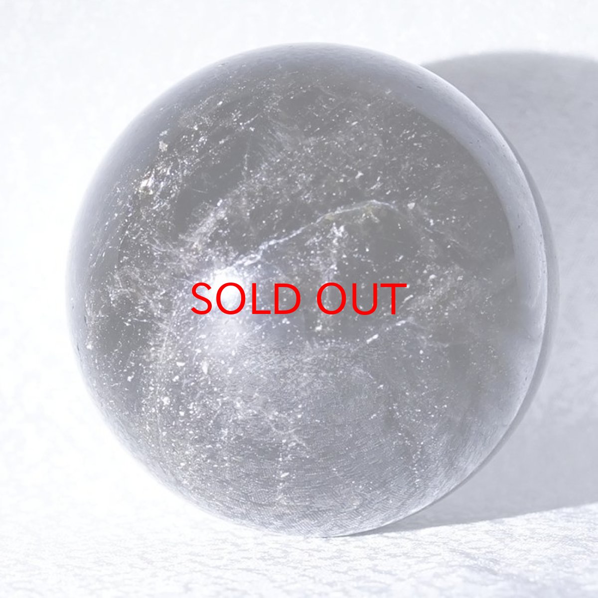 画像6: 【 一点物 】 【 日本の石 】 黒平水晶 丸玉 58mm 270g 山梨県産 黒水晶 Kurobera Quartz お守り 浄化 国産水晶 天然石 パワーストーン 日本銘石 カラーストーン (6)