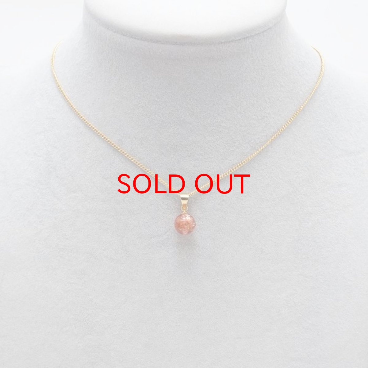 画像3: 【 一点もの 】 サンストーン ペンダントトップ 7mm タンザニア産 Sunstone 一粒ペンダント ネックレス シンプルペンダント 天然石 パワーストーン カラーストーン (3)