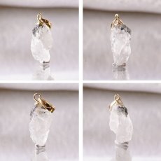 画像2: フェナカイト ラフ 原石 ペンダントトップ K18 2.5ct AAAランク 日本製 【 1点もの 】ロシア産 ラフ原石 Phenakite 希少石 レア  誕生石 天然石 原石アクセサリー フェナス石 鉱物 pendant ネックレス 【 送料無料 】パワーストーン 浄化 お守り 天然石 カラーストーン (2)