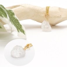 画像3: フェナカイト ラフ 原石 ペンダントトップ K18 3.7ct AAランク 日本製 【 1点もの 】ロシア産 ラフ原石 Phenakite 希少石 レア  誕生石 天然石 原石アクセサリー フェナス石 鉱物 pendant ネックレス 【 送料無料 】パワーストーン 浄化 お守り 天然石 カラーストーン (3)