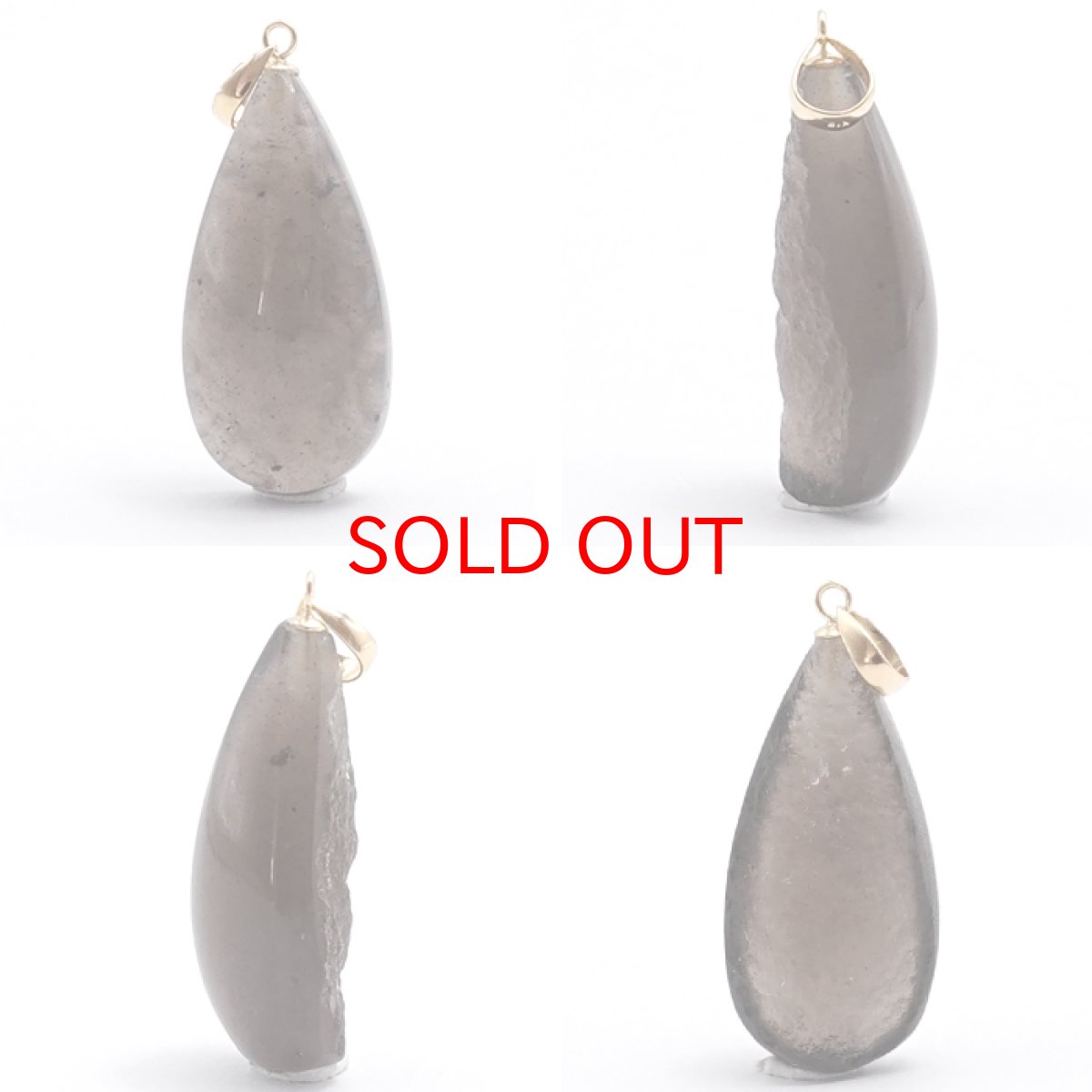 画像2: 【 一点物 】 チンターマニストーン ペンダントトップ K18 アメリカ産 ドロップ型 隕石 才能 能力 エネルギー 超希少原石 天然石 パワーストーン カラーストーン (2)