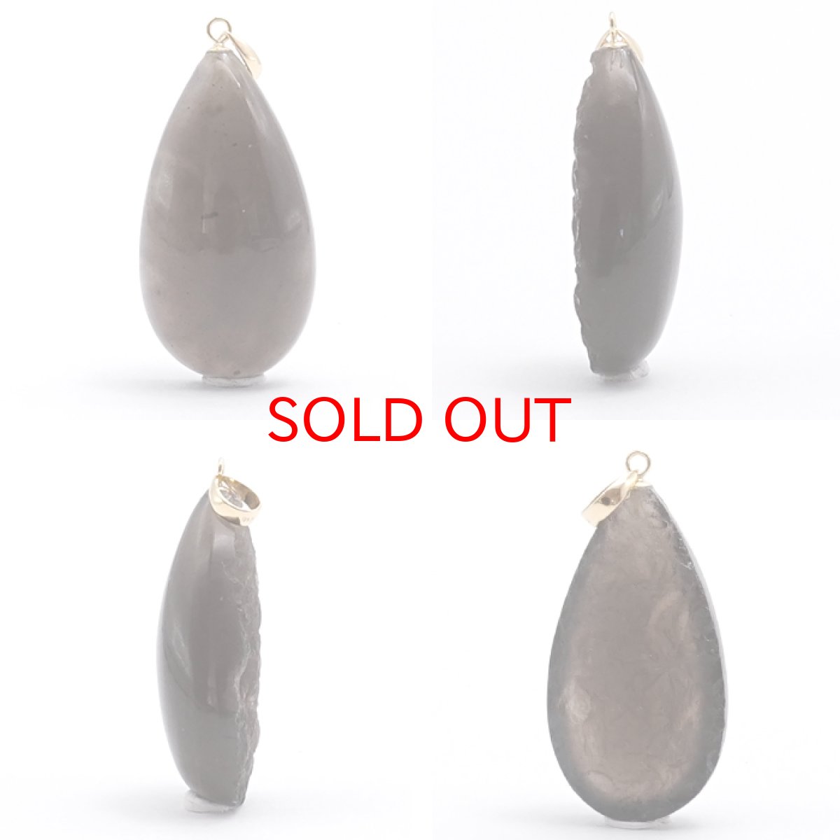 画像2: 【 一点物 】 チンターマニストーン ペンダントトップ K18 アメリカ産 ドロップ型 隕石 才能 能力 エネルギー 超希少原石 天然石 パワーストーン カラーストーン (2)