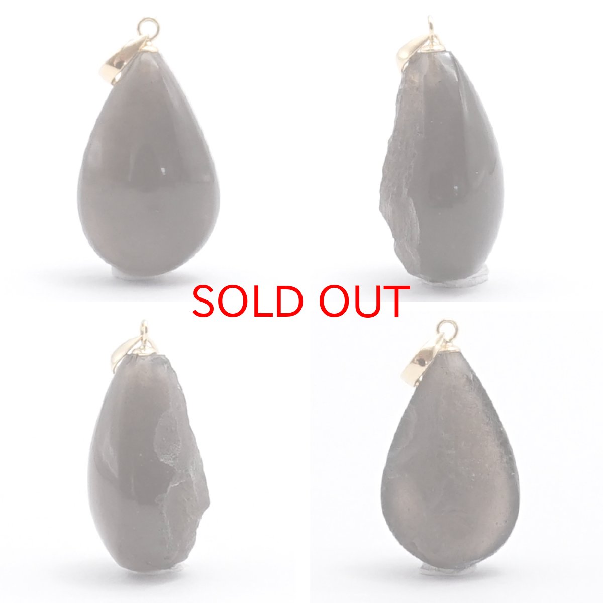 画像2: 【 一点物 】 チンターマニストーン ペンダントトップ K18 アメリカ産 ドロップ型 隕石 才能 能力 エネルギー 超希少原石 天然石 パワーストーン カラーストーン (2)