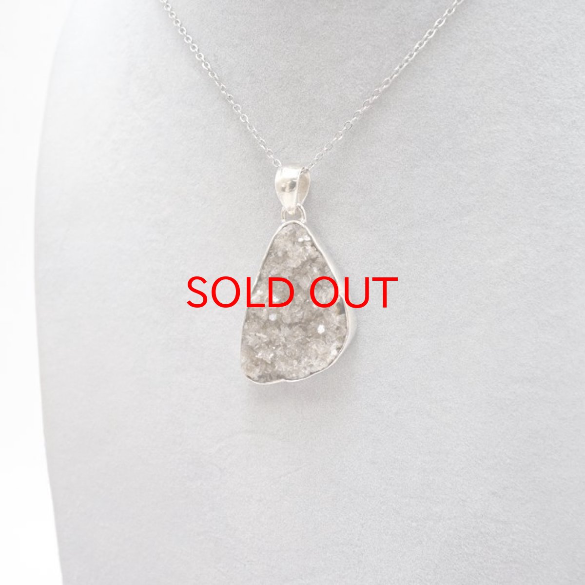 画像5: 【20%OFFセール】 スモーキーアポフィライト ペンダントトップ インド産 Smoky apophylite 日本製 SV925 【 1点もの 】 ネックレス ペンダント シルバー necklace pendant 浄化 お守り 天然石 パワーストーン カラーストーン (5)