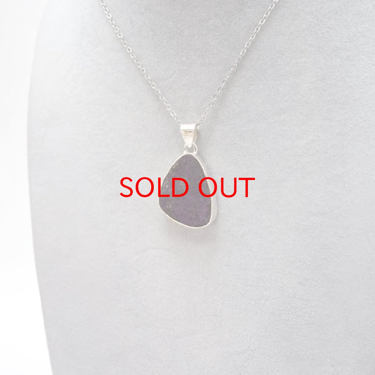 画像5: パープライト ペンダントトップ ナミビア産 Purpurite 日本製 SV925 【 1点もの 】 ネックレス ペンダント シルバー necklace pendant 浄化 お守り 天然石 パワーストーン カラーストーン (5)