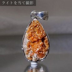 画像3: バナディナイト ペンダントトップ モロッコ産 Vanadinite 日本製 SV925 【 1点もの 】 ネックレス ペンダント シルバー necklace pendant 浄化 お守り 天然石 パワーストーン カラーストーン (3)