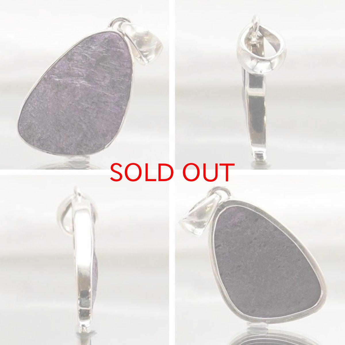 画像2: 【20%OFFセール】 スティッチタイト ペンダントトップ オーストラリア産 Stichitite 日本製 SV925 【 1点もの 】 ネックレス ペンダント シルバー necklace pendant 浄化 お守り 天然石 パワーストーン カラーストーン (2)