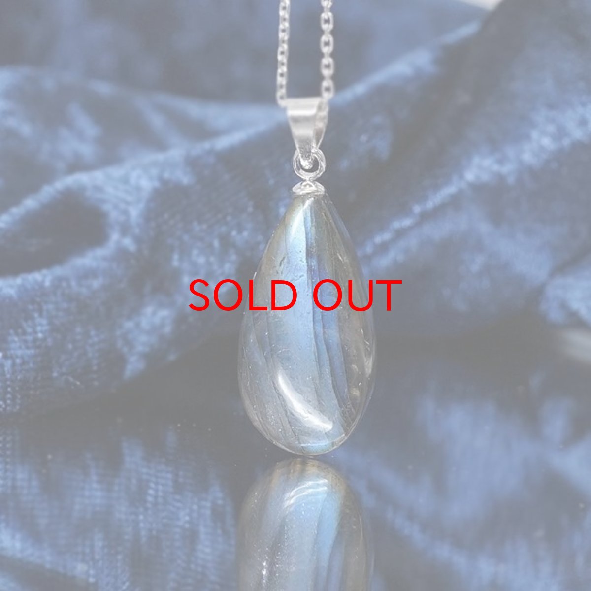 画像4: 【 一点もの 】ブルーラブラドライト ペンダントトップ マダガスカル産 日本製 ムーンストーン 一粒ペンダント ネックレス 天然石 パワーストーン カラーストーン ステンレス　シルバー (4)