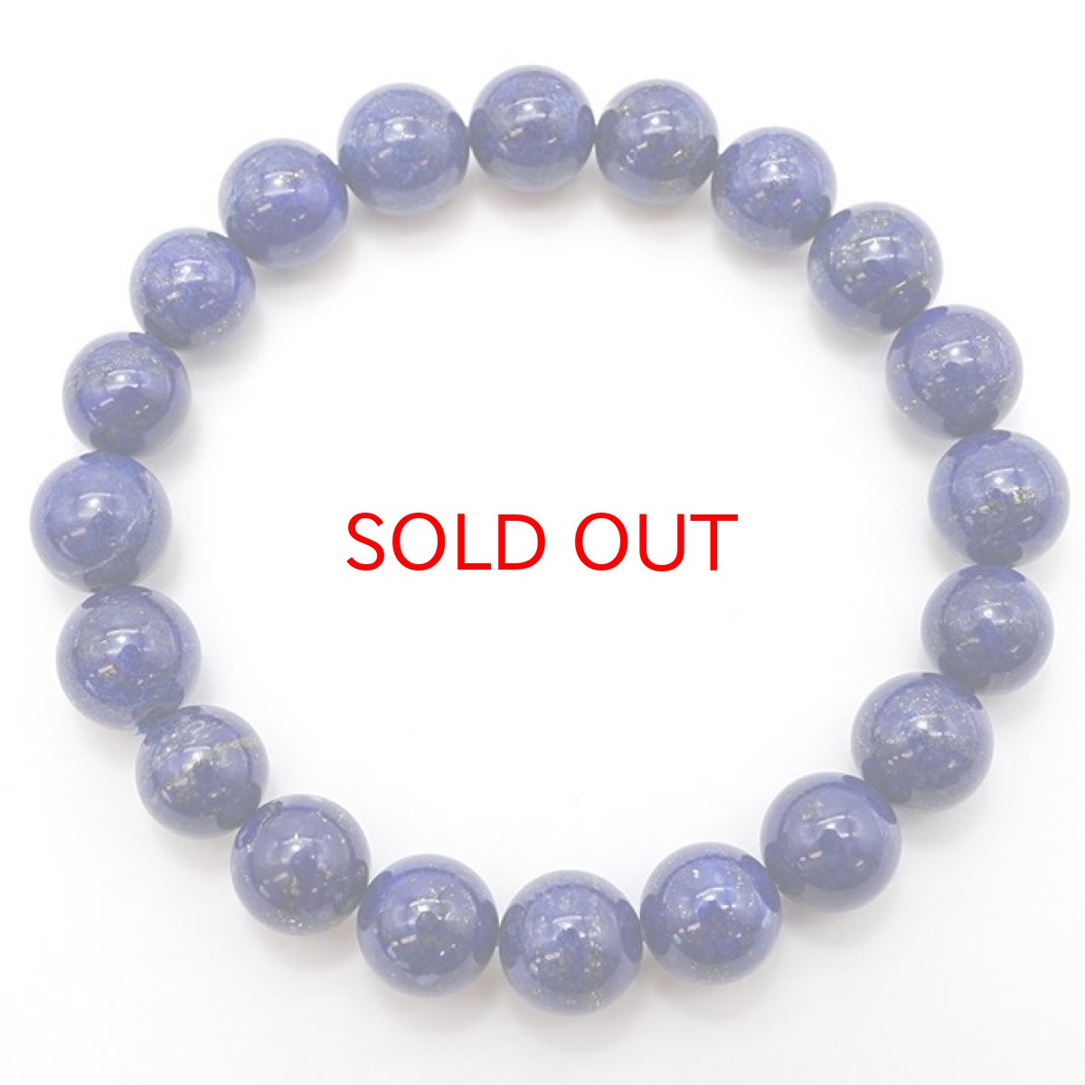 画像3: 【 一点もの 】 ラピスラズリ ブレスレット アフガニスタン産 ブレス 丸玉 10mm lapislazuli 瑠璃 浄化 お守り 天然石 パワーストーン カラーストーン (3)