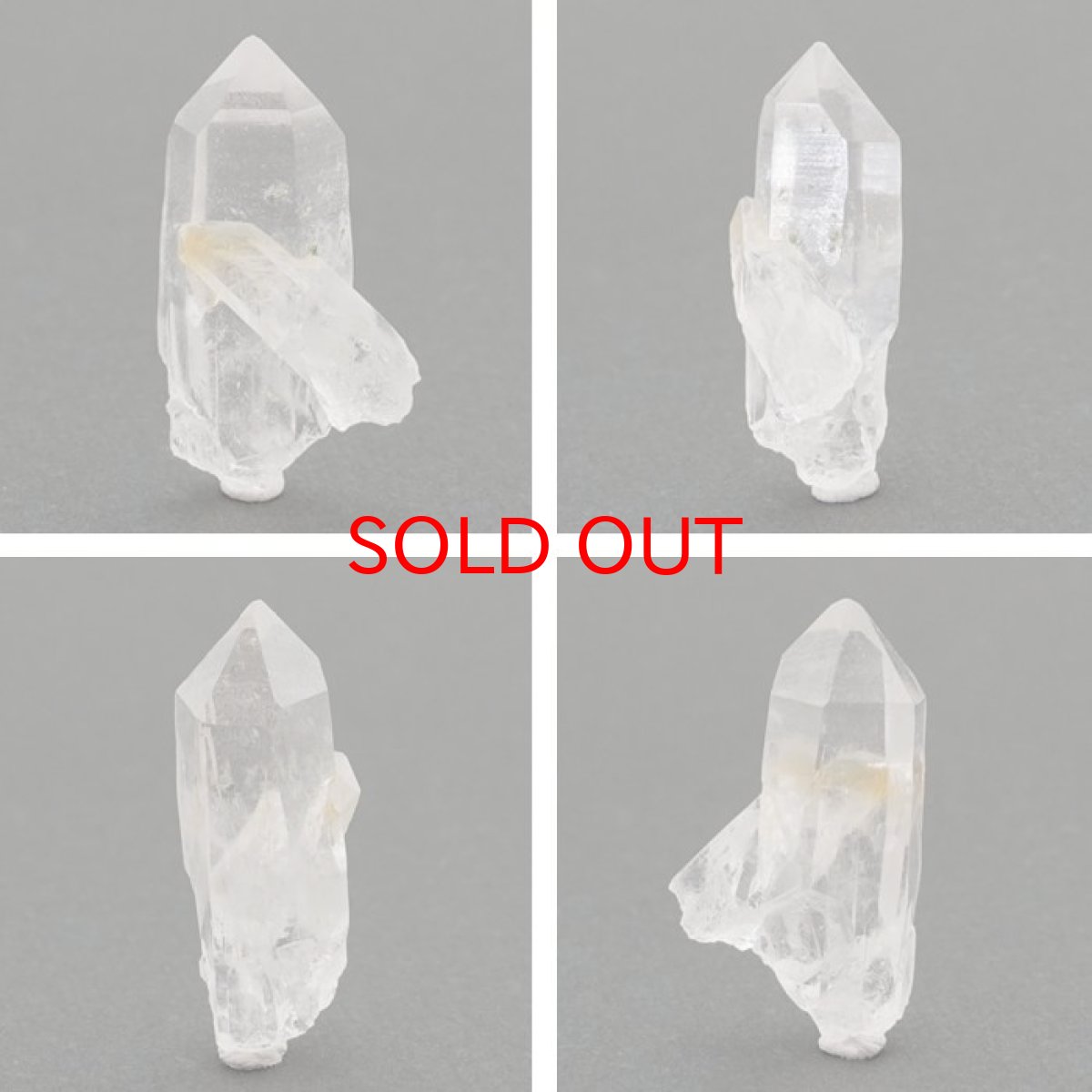 画像2: 乙女水晶 原石 約2.8g 【 一点もの 】 山梨県産 日本の石 稀少価値 日本銘石 国産水晶 お守り パワーストーン 天然石 カラーストーン (2)