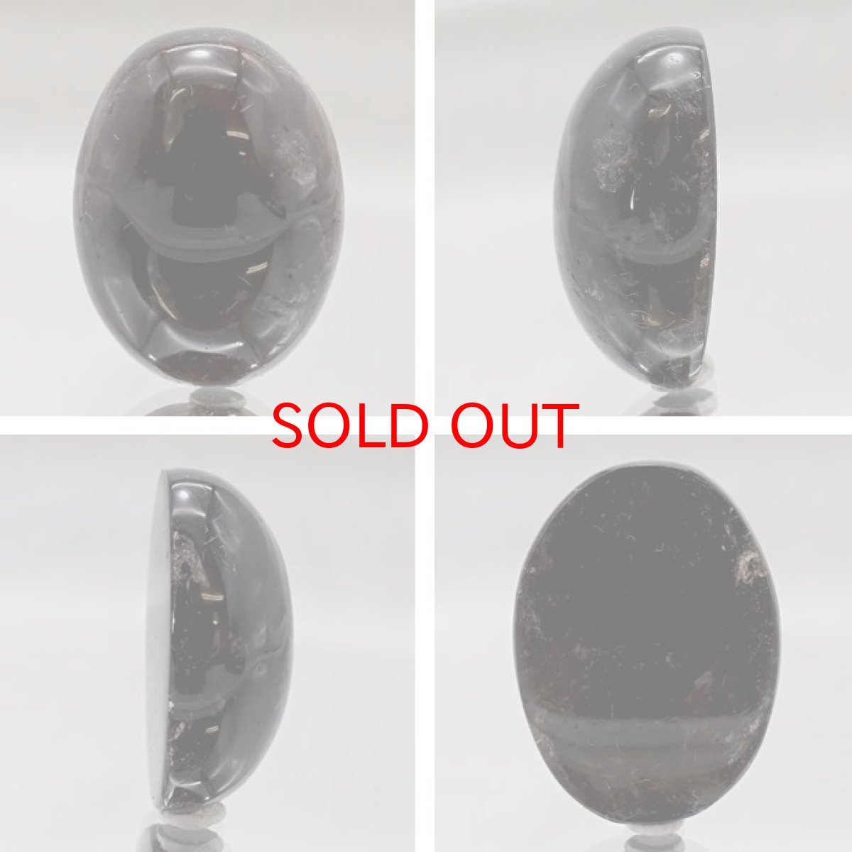 画像2: 山梨黒平黒水晶 ルース 約15.5ct 【 一点もの 】 山梨県産 日本の石 稀少価値 日本銘石 国産水晶 黒平 お守り パワーストーン 天然石 カラーストーン (2)