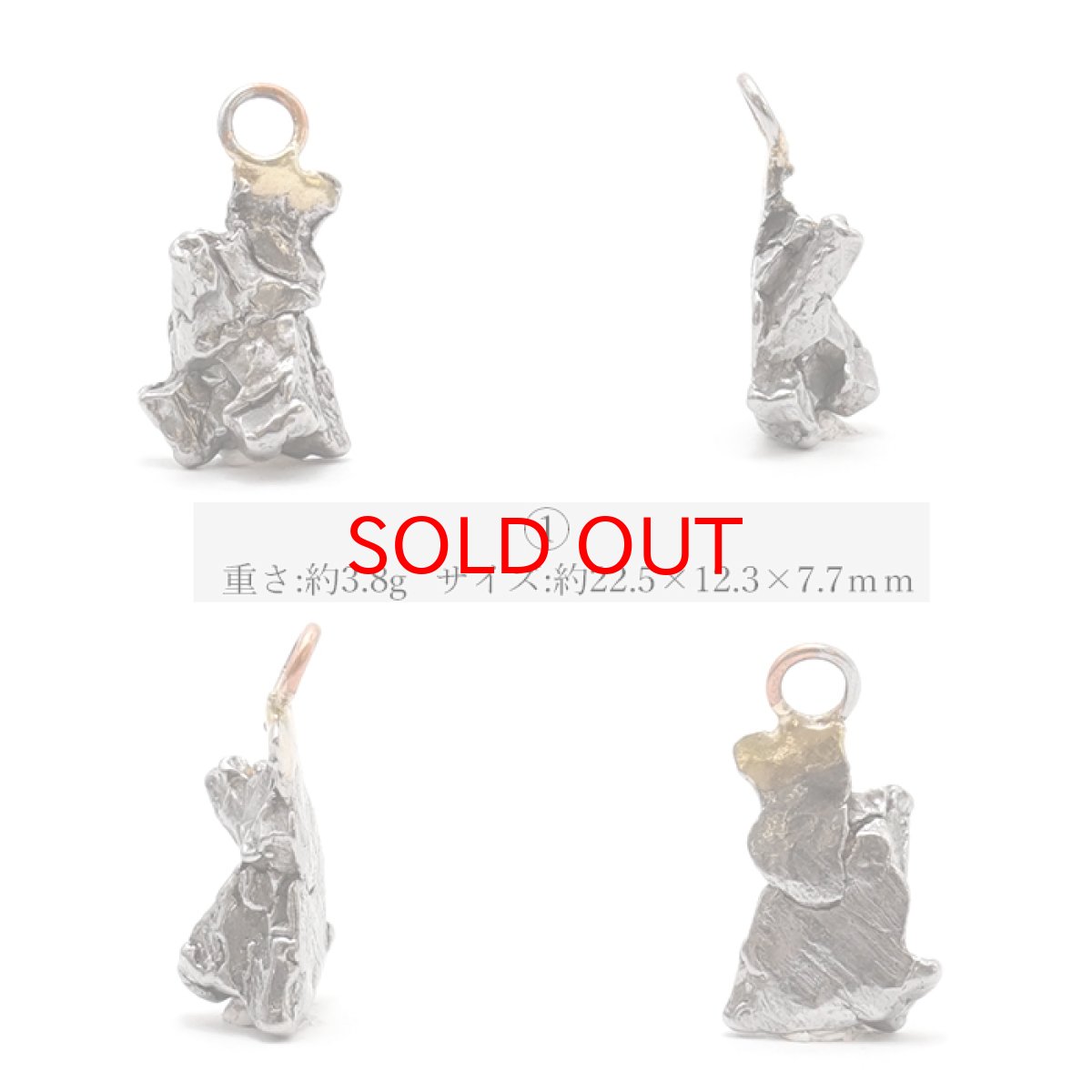 画像2: 【一点物】 カンポ・デル・シエロ隕石 アルゼンチン産  オクタへドライト  Campo del Cielo meteorite Octahedrite (2)