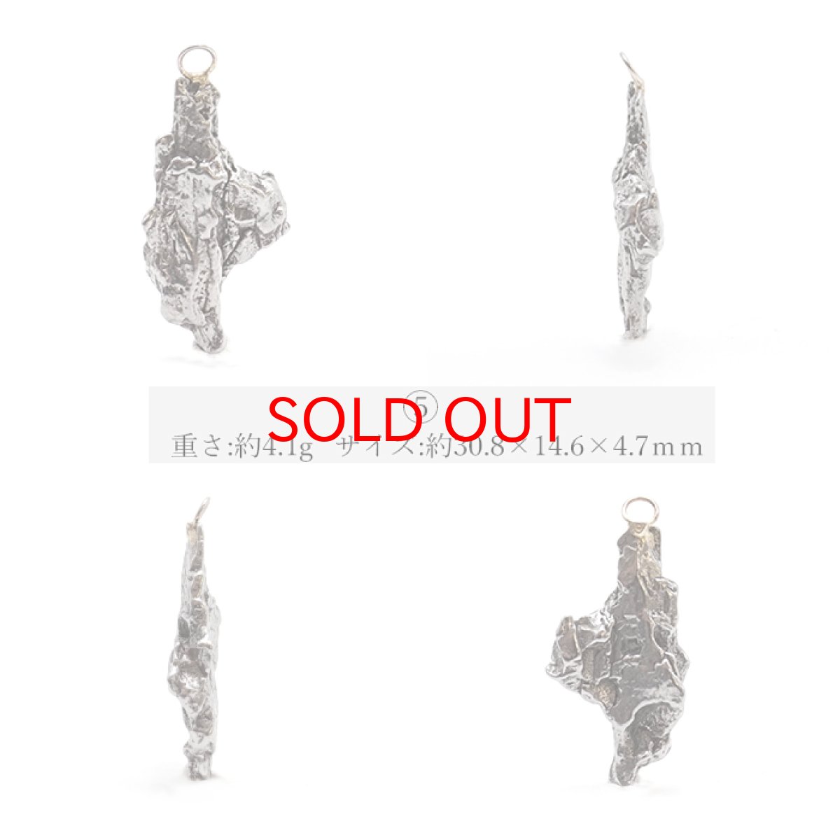 画像6: 【一点物】 カンポ・デル・シエロ隕石 アルゼンチン産  オクタへドライト  Campo del Cielo meteorite Octahedrite (6)