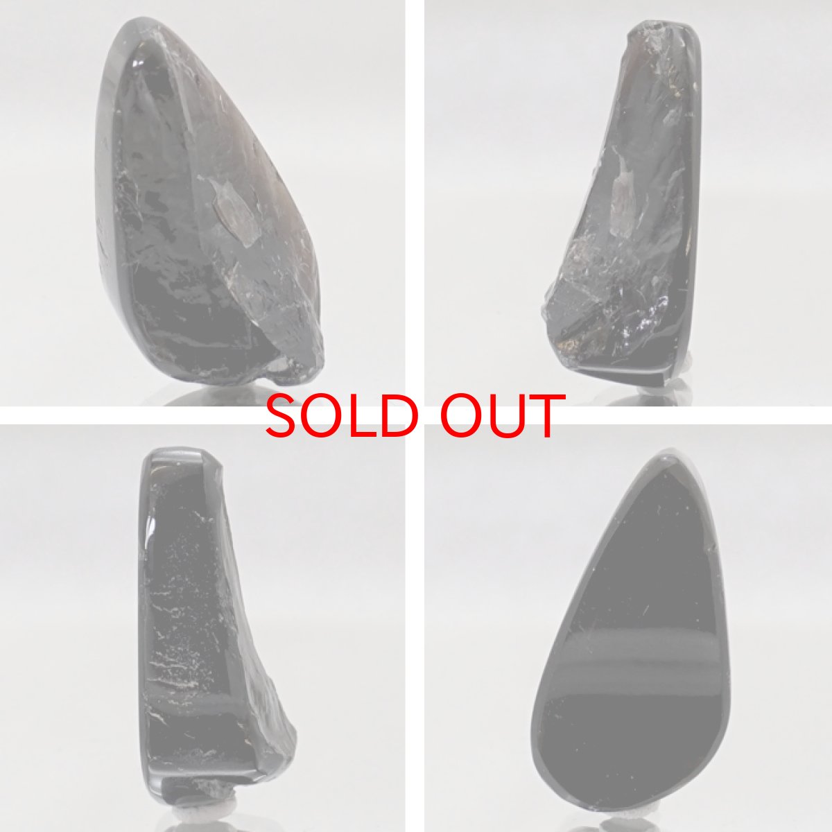 画像2: 【20%OFFセール】 山梨黒平黒水晶 原石 約1.6g 【 一点もの 】 山梨県産 日本の石 稀少価値 日本銘石 国産水晶 黒平 お守り パワーストーン 天然石 カラーストーン (2)