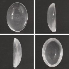 画像2: 山梨黒平水晶 ルース 約13.0ct 【 一点もの 】 山梨県産 日本の石 稀少価値 日本銘石 国産水晶 黒平 お守り パワーストーン 天然石 カラーストーン (2)