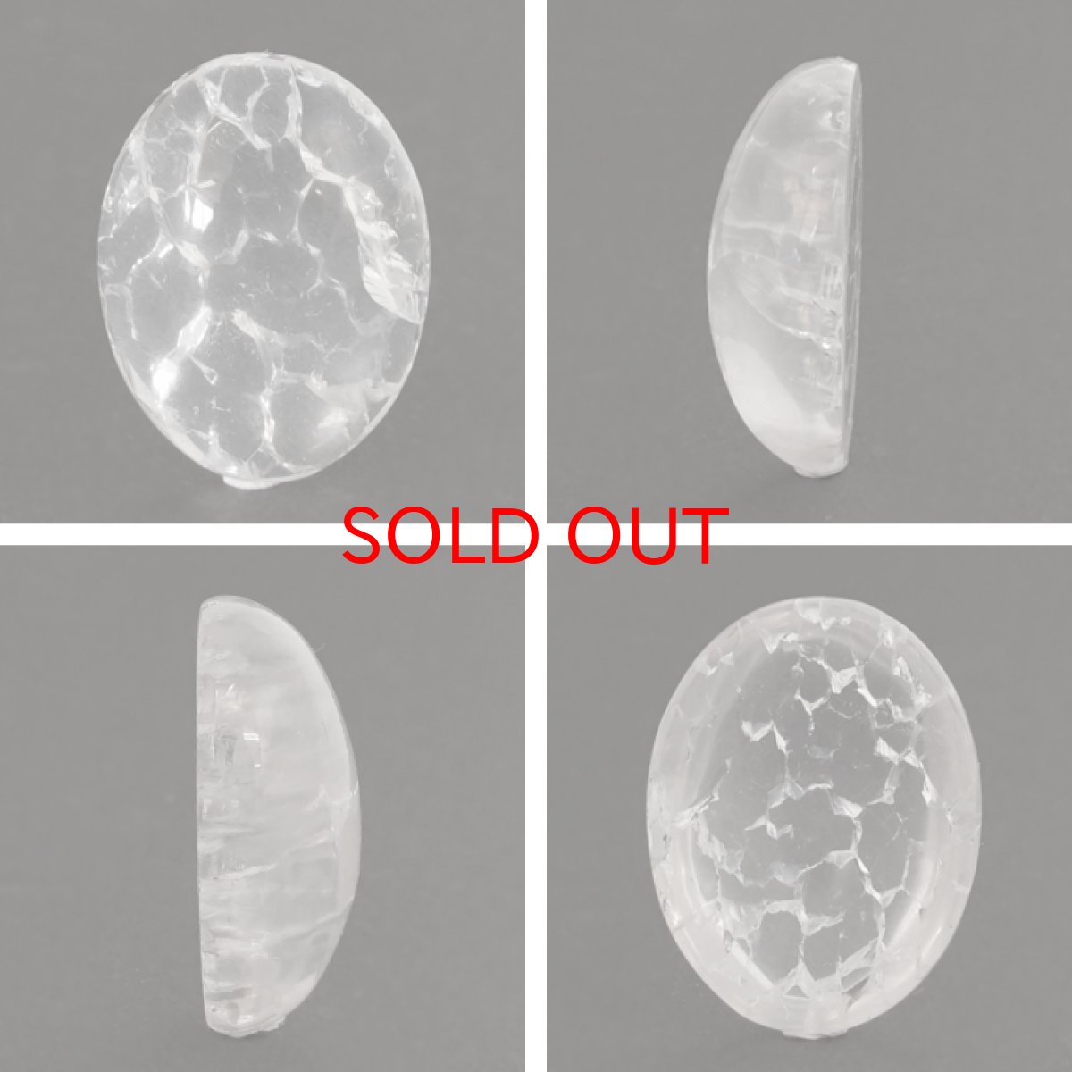 画像2: 山梨黒平水晶 ルース 約15.5ct 【 一点もの 】 山梨県産 日本の石 稀少価値 日本銘石 国産水晶 黒平 お守り パワーストーン 天然石 カラーストーン (2)