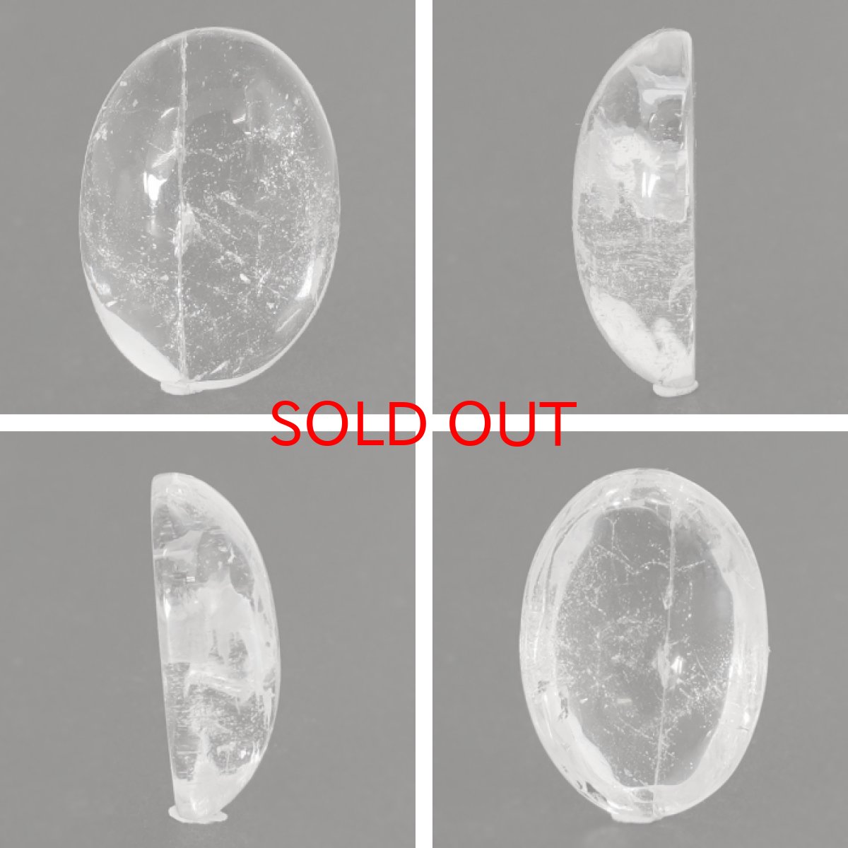 画像2: 山梨黒平水晶 ルース 約17.5ct 【 一点もの 】 山梨県産 日本の石 稀少価値 日本銘石 国産水晶 黒平 お守り パワーストーン 天然石 カラーストーン (2)