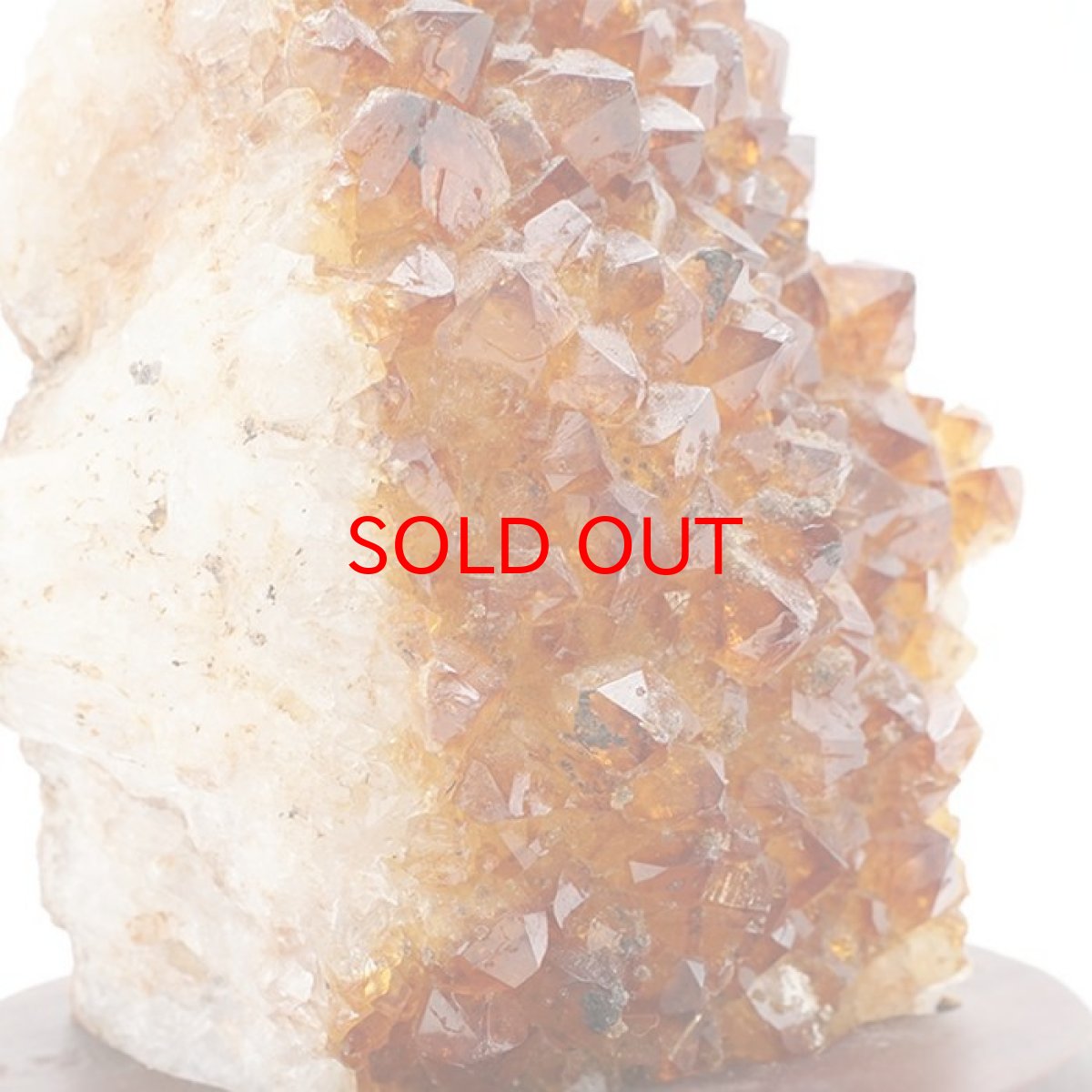 画像3: 【一点もの】シトリンクラスター 置物 ブラジル産 Citrine quartz dome 黄水晶 レア クラスター 浄化 風水 置き物 天然石 パワーストーン 【送料無料】 (3)