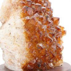 画像3: 【一点もの】シトリンクラスター 置物 ブラジル産 Citrine quartz dome 黄水晶 レア クラスター 浄化 風水 置き物 天然石 パワーストーン 【送料無料】 (3)