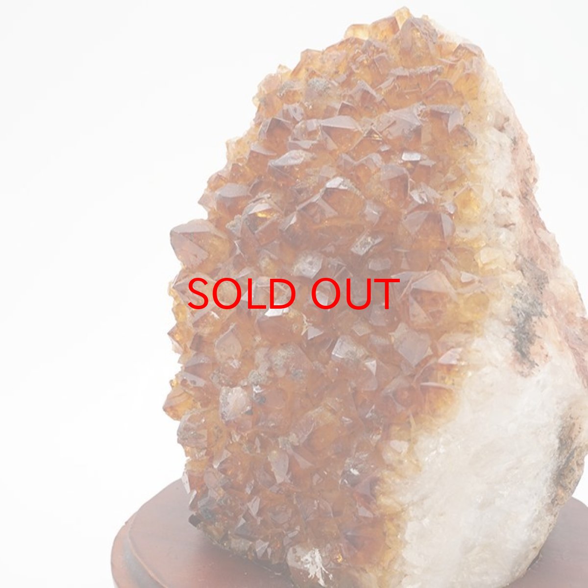 画像2: 【一点もの】シトリンクラスター 置物 ブラジル産 Citrine quartz dome 黄水晶 レア クラスター 浄化 風水 置き物 天然石 パワーストーン 【送料無料】 (2)