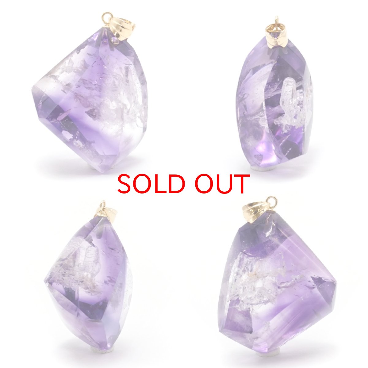 画像2: エレスチャル ペンダントトップ K18 ブラジル産 Elestial 【 一点もの 】 日本製 天然石アクセサリー 浄化 お守り ペンダント トップ ネックレス パワーストーン 天然石 (2)