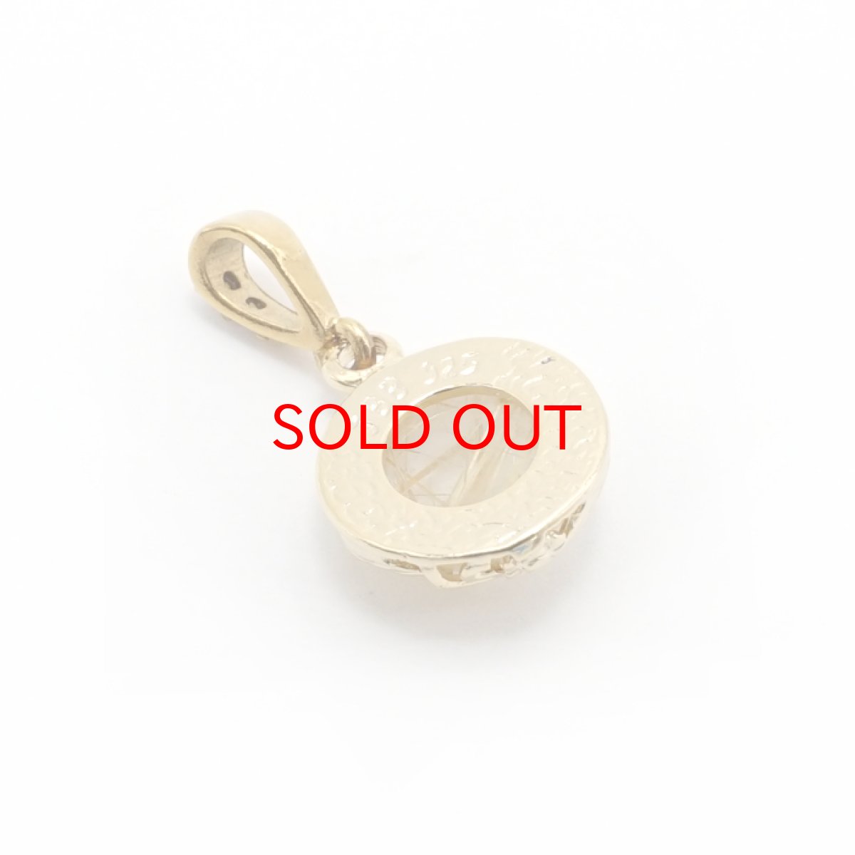 画像5: ルチルクォーツ ペンダントトップ ブラジル産 【 1点もの 】 金紅石入り水晶 黄金色 日本製 ゴールド ルチル ネックレス ペンダント 浄化 お守り 天然石 パワーストーン カラーストーン (5)