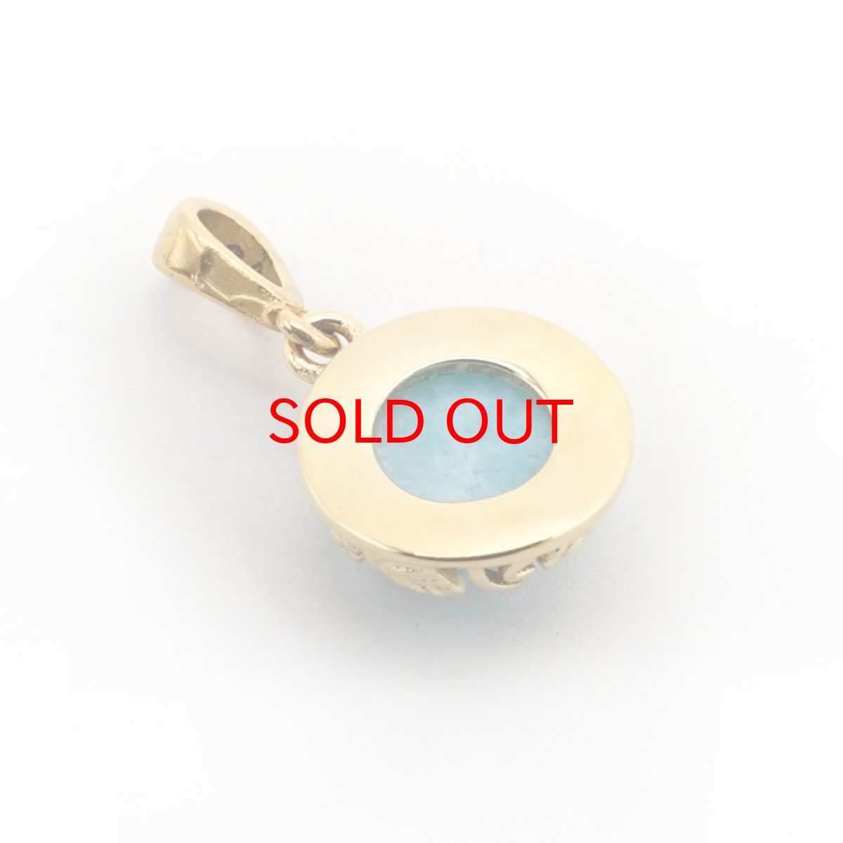 画像3: 【 一点もの 】 ラリマー ペンダントトップ ドミニカ産 日本製 Larimar ブルー・ペクトライト ネックレス お守り 浄化 天然石 パワーストーン カラーストーン (3)