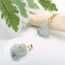 画像3: フェナカイト ラフ 原石 ペンダントトップ K18 9.6ct AAランク 日本製 【 1点もの 】ロシア産 ラフ原石 Phenakite 希少石 レア  誕生石 天然石 原石アクセサリー フェナス石 鉱物 pendant ネックレス 【 送料無料 】パワーストーン 浄化 お守り 天然石 カラーストーン (3)