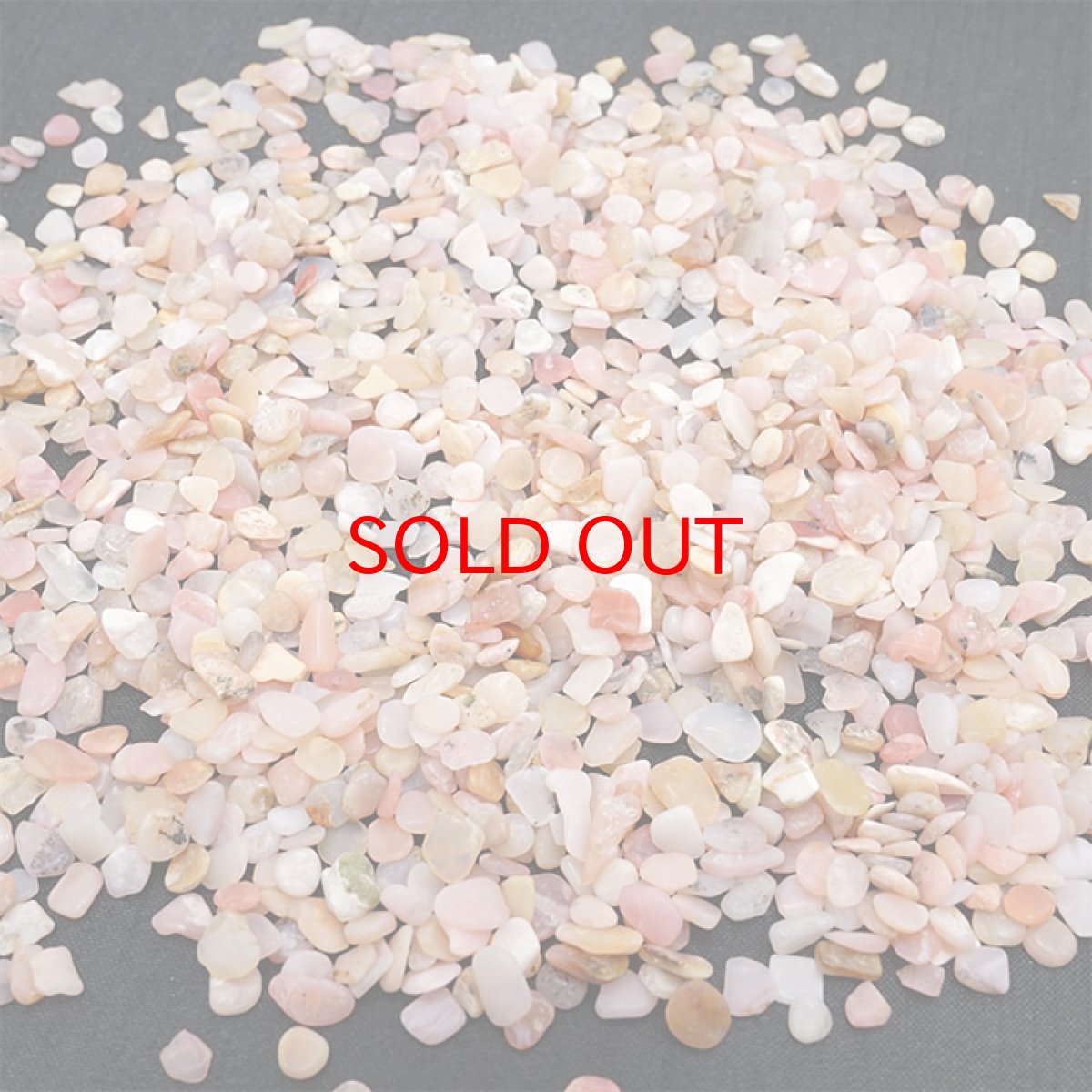 画像2: さざれ 100g ピンクオパール 天然石 パワーストーン 穴無し さざれ カラーストーン (2)