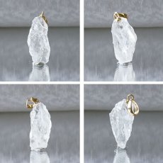 画像2: フェナカイト ラフ 原石 ペンダントトップ K18 4.6ct AAAランク 日本製 【 1点もの 】ロシア産 ラフ原石 Phenakite 希少石 レア  誕生石 天然石 原石アクセサリー フェナス石 鉱物 pendant ネックレス 【 送料無料 】パワーストーン 浄化 お守り 天然石 カラーストーン (2)