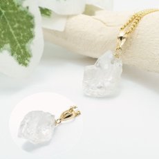 画像5: フェナカイト ラフ 原石 ペンダントトップ K18 4.1ct AAAランク 日本製 【 1点もの 】ロシア産 ラフ原石 Phenakite 希少石 レア  誕生石 天然石 原石アクセサリー フェナス石 鉱物 pendant ネックレス 【 送料無料 】パワーストーン 浄化 お守り 天然石 カラーストーン (5)