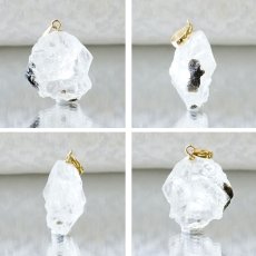 画像2: フェナカイト ラフ 原石 ペンダントトップ K18 9.1ct AAランク 日本製 【 1点もの 】ロシア産 ラフ原石 Phenakite 希少石 レア  誕生石 天然石 原石アクセサリー フェナス石 鉱物 pendant ネックレス 【 送料無料 】パワーストーン 浄化 お守り 天然石 カラーストーン (2)