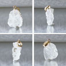 画像2: フェナカイト ラフ 原石 ペンダントトップ K18 4.7ct AAAランク 日本製 【 1点もの 】ロシア産 ラフ原石 Phenakite 希少石 レア  誕生石 天然石 原石アクセサリー フェナス石 鉱物 pendant ネックレス 【 送料無料 】パワーストーン 浄化 お守り 天然石 カラーストーン (2)