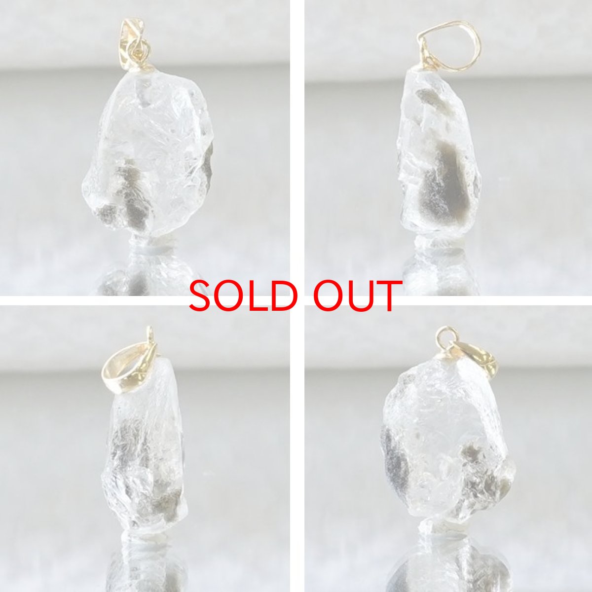 画像2: フェナカイト ラフ 原石 ペンダントトップ K18 7ct AAAランク 日本製 【 1点もの 】ロシア産 ラフ原石 Phenakite 希少石 レア  誕生石 天然石 原石アクセサリー フェナス石 鉱物 pendant ネックレス 【 送料無料 】パワーストーン 浄化 お守り 天然石 カラーストーン (2)