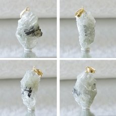 画像2: フェナカイト ラフ 原石 ペンダントトップ K18 10.9ct AAAランク 日本製 【 1点もの 】ロシア産 ラフ原石 Phenakite 希少石 レア  誕生石 天然石 原石アクセサリー フェナス石 鉱物 pendant ネックレス 【 送料無料 】パワーストーン 浄化 お守り 天然石 カラーストーン (2)