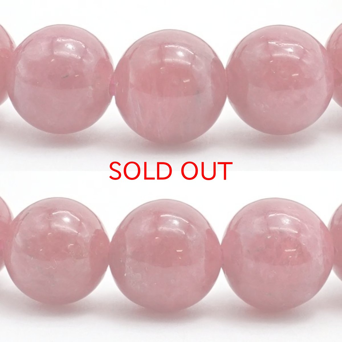 画像2: ロードナイト ブレスレット 8mm ブラジル産 【 一点もの 】 ブレス Rhodonite バラ色 天然石ブレスレット アクセサリー お守り 浄化 天然石 パワーストーン カラーストーン (2)