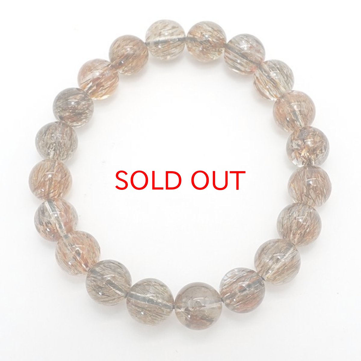 画像3: 【20%OFFセール】 ミックスルチル ブレスレット 10mm ブラジル産 【 1点もの 】 ルチルクォーツ 金紅石入り水晶 黄金色 ゴールド ルチル ブレス 浄化 お守り 天然石 パワーストーン カラーストーン (3)