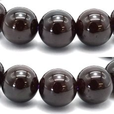 画像2: スターガーネット ブレスレット 12mm ブラジル産 【 一点もの 】 ブレス ガーネット 柘榴石 Garnet スター効果 1月 誕生石 天然石ブレスレット アクセサリー お守り 浄化 天然石 パワーストーン カラーストーン (2)