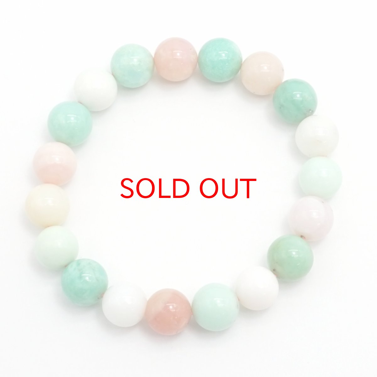 画像3: ミックスオパール ブレスレット 10mm オーストラリア産 【 一点もの 】 ブレス オパール 10月 誕生石 天然石ブレスレット アクセサリー お守り 浄化 天然石 パワーストーン カラーストーン (3)