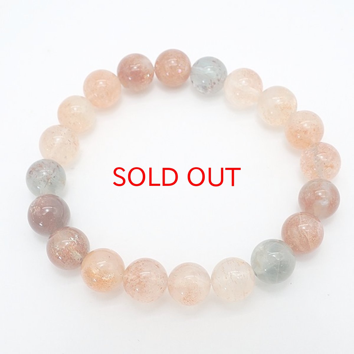 画像3: オレゴンサンストーン ブレスレット 10mm アメリカ産 【 一点もの 】 ブレス サンストーン 天然石ブレスレット アクセサリー お守り 浄化 天然石 パワーストーン カラーストーン (3)