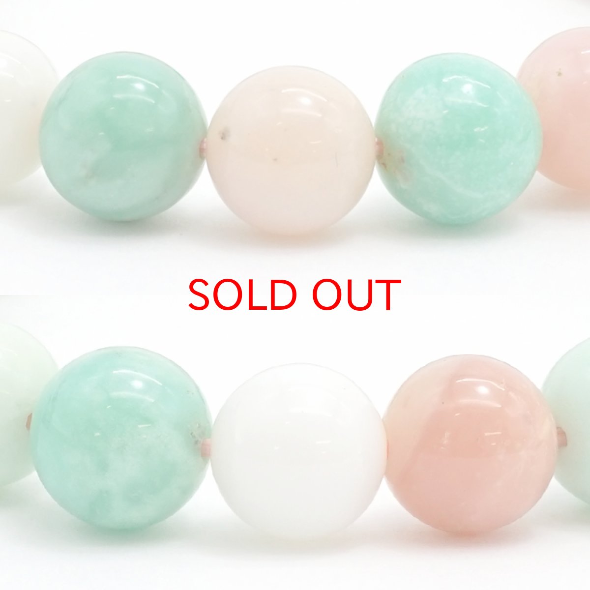 画像2: ミックスオパール ブレスレット 10mm オーストラリア産 【 一点もの 】 ブレス オパール 10月 誕生石 天然石ブレスレット アクセサリー お守り 浄化 天然石 パワーストーン カラーストーン (2)