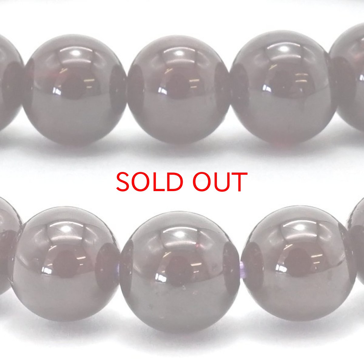 画像2: スターガーネット ブレスレット 8mm ブラジル産 ブレス ガーネット 柘榴石 Garnet スター効果 1月 誕生石 天然石ブレスレット アクセサリー お守り 浄化 天然石 パワーストーン カラーストーン (2)