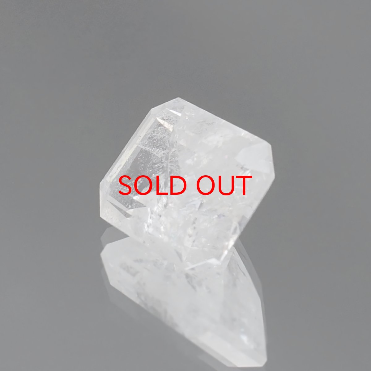 画像4: フェナカイト ルース 約7.2ct エメラルドカット 【 一点もの 】 ロシア産 フェナス石 Phenakite 希少石 レア 誕生石 裸石 鉱物 浄化 お守り 天然石 パワーストーン カラーストーン (4)