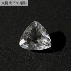 画像6: フェナカイト ルース 約1.8ct トリリアンカット 【 一点もの 】 ロシア産 フェナス石 Phenakite 希少石 レア 誕生石 裸石 鉱物 浄化 お守り 天然石 パワーストーン カラーストーン (6)