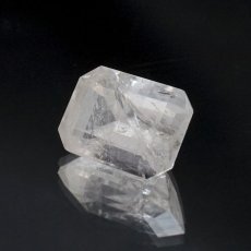 画像3: フェナカイト ルース 約12.1ct エメラルドカット 【 一点もの 】 ロシア産 フェナス石 Phenakite 希少石 レア 誕生石 裸石 鉱物 浄化 お守り 天然石 パワーストーン カラーストーン (3)