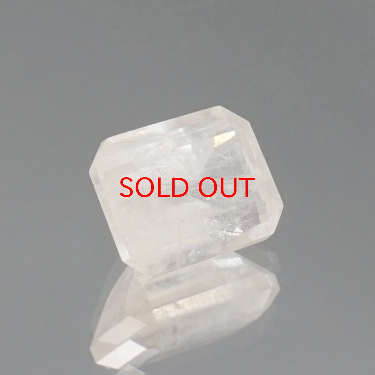 画像4: フェナカイト ルース 約3.1ct エメラルドカット 【 一点もの 】 ロシア産 フェナス石 Phenakite 希少石 レア 誕生石 裸石 鉱物 浄化 お守り 天然石 パワーストーン カラーストーン (4)