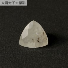 画像6: フェナカイト ルース 約4.7ct トリリアンカット 【 一点もの 】 ロシア産 フェナス石 Phenakite 希少石 レア 誕生石 裸石 鉱物 浄化 お守り 天然石 パワーストーン カラーストーン (6)